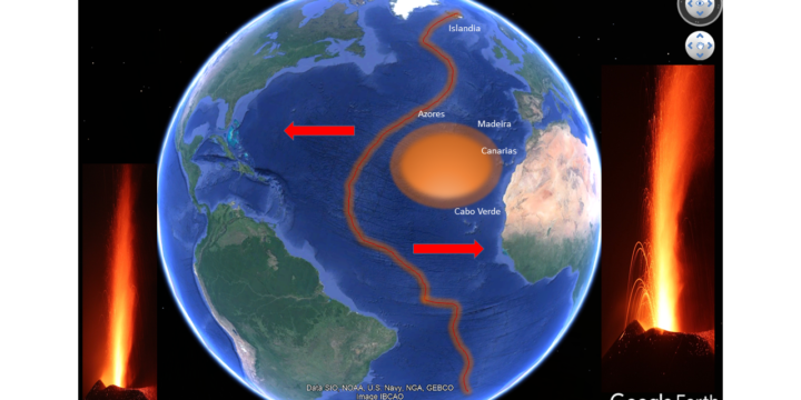 La relajación de la corteza oceánica podría estar favoreciendo erupciones en las islas del Atlántico en este siglo